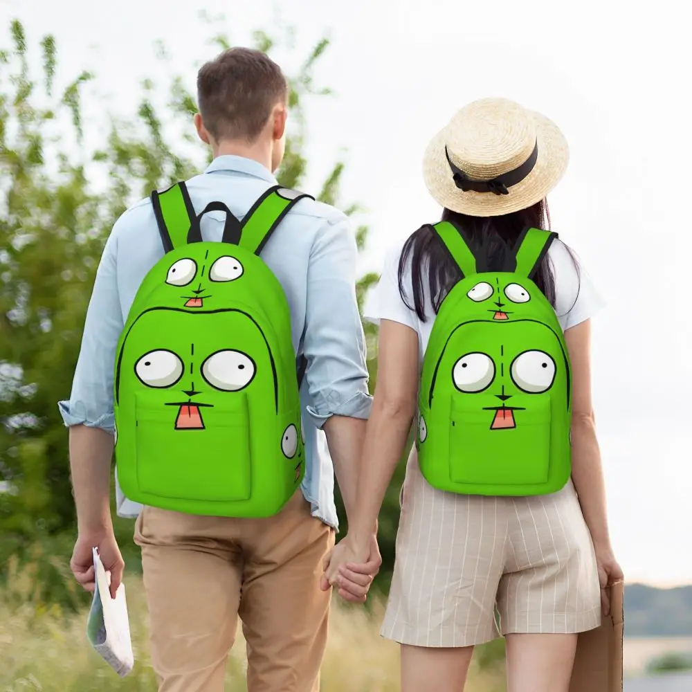 Kawaii Cartoon Invader Zim Gir Backpack