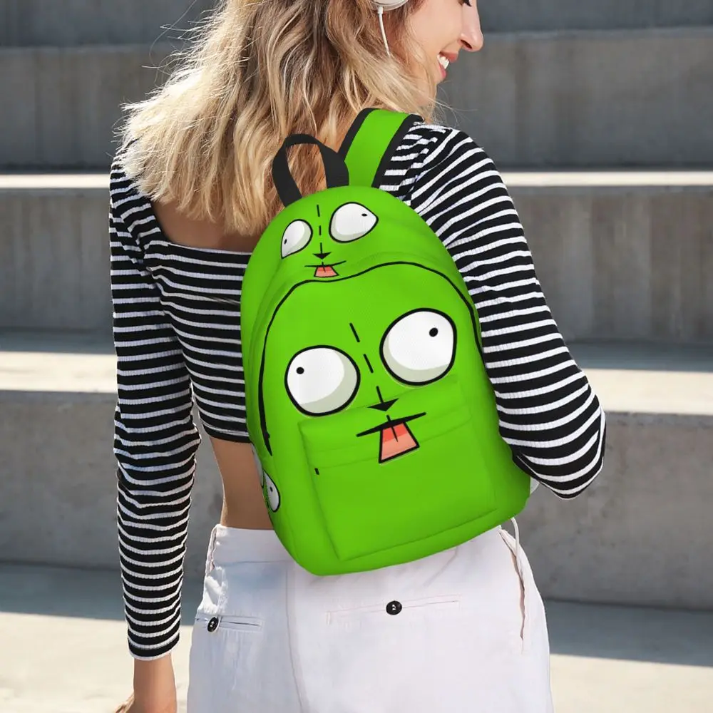 Kawaii Cartoon Invader Zim Gir Backpack
