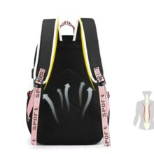 MINISO Kuromi Students Schoolbag Junior High School Female Large-capacity Casual Backpack Primary School Backpack MINISO Kuromi Students Schoolbag Junior High School Female Large-capacity Casual Backpack Primary School Backpack