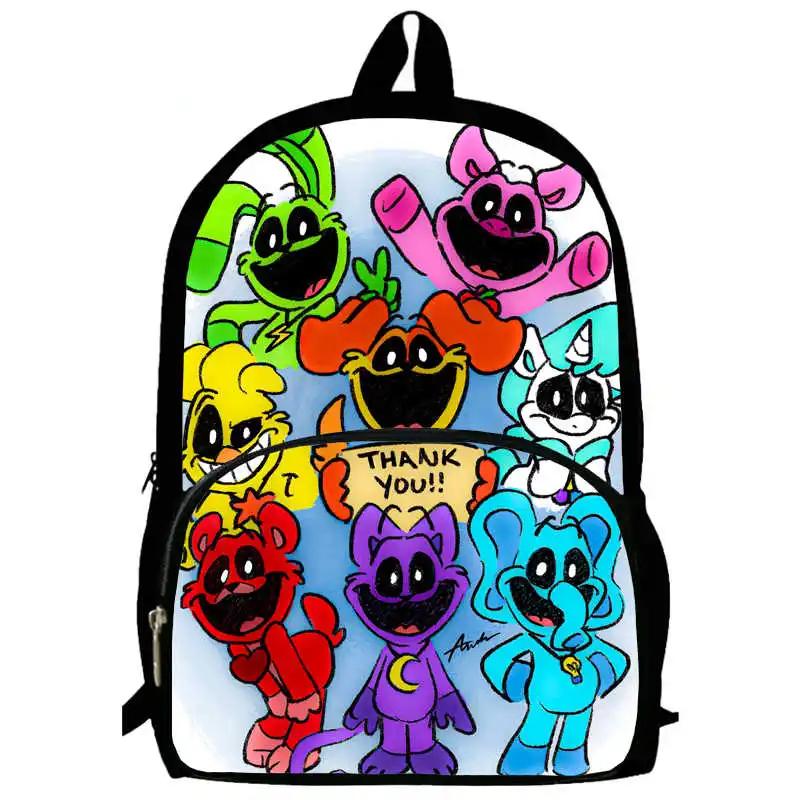 Kawaii Smiling Critters School Backpack