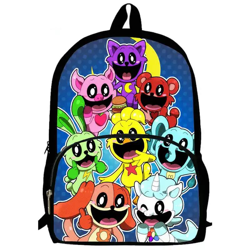 Kawaii Smiling Critters School Backpack