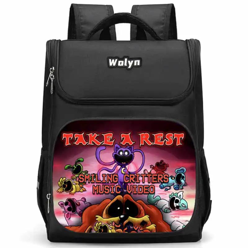 Kawaii Cartoon Smiling Critters Children Backpack