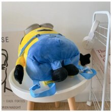 Minions Movie Plush Schoolbag Backpack Hot Cartoon Minions Lovely Hip Bag Anime Cute Big Eyes Plushie Bag Child New Year Gifts Minions Movie Plush Schoolbag Backpack Hot Cartoon Minions Lovely Hip Bag Anime Cute Big Eyes Plushie Bag Child New Year Gifts
