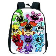 Funny Smiling Critters Print Schoolbag Cartoon Kindergarten Backpack for Preschool Girls And Boys Lightweight Baby Toddler Bags Funny Smiling Critters Print Schoolbag Cartoon Kindergarten Backpack for Preschool Girls And Boys Lightweight Baby Toddler Bags