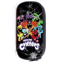 Multifunctional Pencil Bag Game Smiling Critters Cosmetic Cases School Stationary Bag Supplies Anime Pencil Case for Boys Girls Multifunctional Pencil Bag Game Smiling Critters Cosmetic Cases School Stationary Bag Supplies Anime Pencil Case for Boys Girls