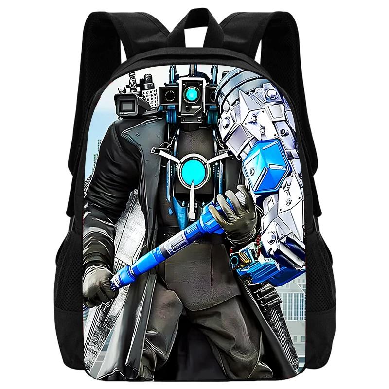 Kawaii Titan Speakerman Print Backpack