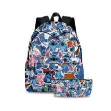 MINISO Disney Stitch School Bag Backpack Primary and Secondary School Students Cartoon Animation Anime Kawaii Mochila (Copy) MINISO Disney Stitch School Bag Backpack Primary and Secondary School Students Cartoon Animation Anime Kawaii Mochila (Copy)