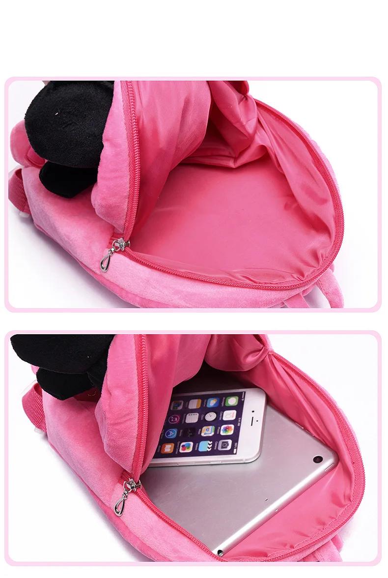 Kawaii Sanrio Cartoon Mickey Mouse Plush Backpack Kawaii Sanrio Cartoon Mickey Mouse Plush Backpack