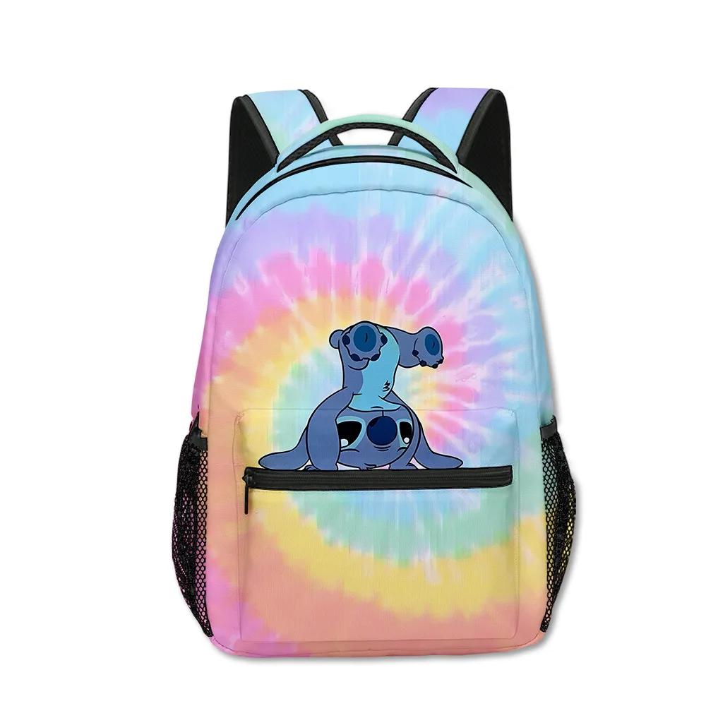Kawaii Anime Stitch Large Backpack