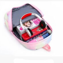 3Pcs Kawaii Sanrio Hello Kitty Colorful Backpack 3Pcs Kawaii Sanrio Hello Kitty Colorful Backpack