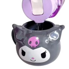 Kawaii Sanrio Kuromi Ceramic Tea Cup Kawaii Sanrio Kuromi Ceramic Tea Cup