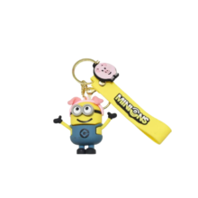 Kawaii Cartoon Zodiac Minion Pig Keychain Kawaii Cartoon Zodiac Minion Pig Keychain