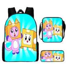 Kawaii LankyBox Backpack With Shoulder Bag And Pencil Case Kawaii LankyBox Backpack With Shoulder Bag And Pencil Case