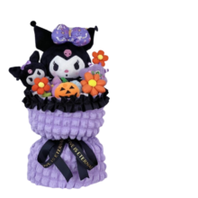 Sanrio Kuromi Stuffed Halloween Toy Bouquet Sanrio Kuromi Stuffed Halloween Toy Bouquet