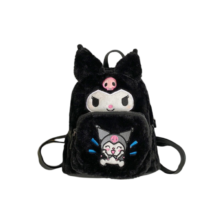 Kawaii Cartoon Kuromi Shoulder Backpack Kawaii Cartoon Kuromi Shoulder Backpack