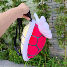 Kawaii Mario Koopa Paratroopa Turtle With Wing Plush Backpack Kawaii Mario Koopa Paratroopa Turtle With Wing Plush Backpack