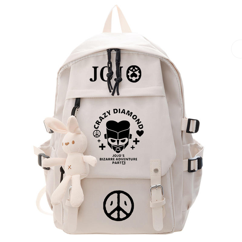 Kawaii Anime Jojo's Bizarre Adventure Part 4 Crazy Diamond Backpack
