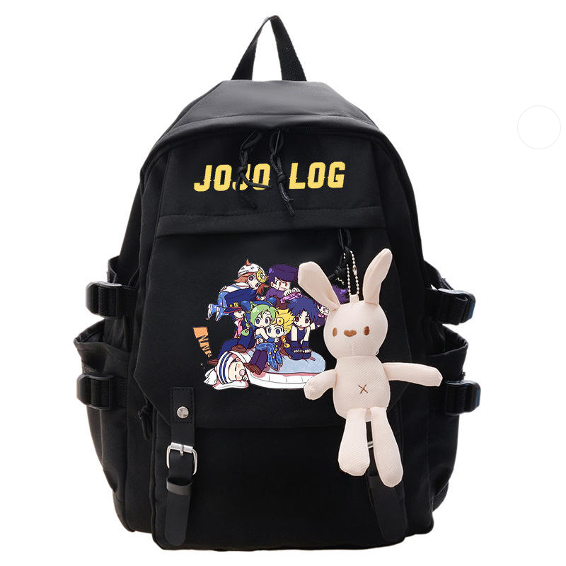 Kawaii Anime Jojo's Bizarre Adventure Log Backpack