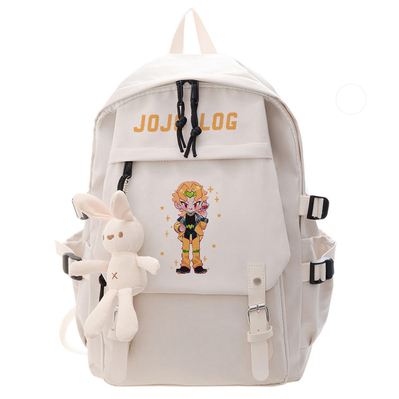 Kawaii Anime Jojo's Bizarre Adventure The World Backpack