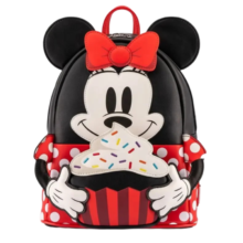 Kawaii Cartoon Minnie Mouse With Cupcake Backpack Kawaii Cartoon Minnie Mouse With Cupcake Backpack
