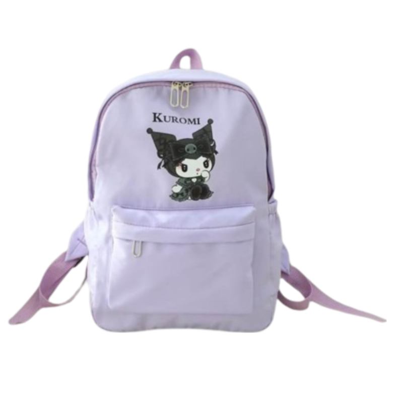 Sanrio Kawaii Kuromi Soft Backpack