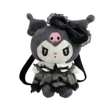 Cartoon Kawaii Kuromi Soft Backpack Cartoon Kawaii Kuromi Soft Backpack