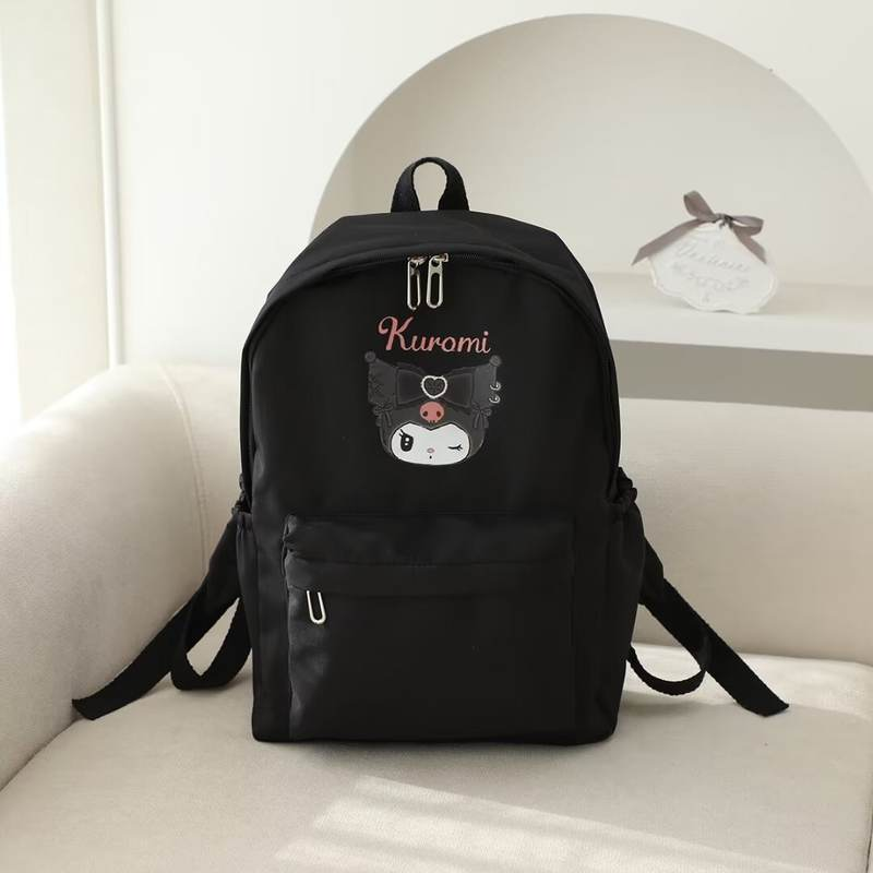 Kawaii Cartoon Kuromi Soft Backpack Kawaii Cartoon Kuromi Soft Backpack