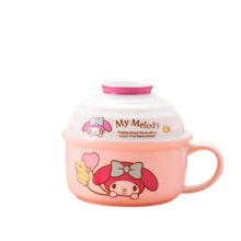Kawaii Cartoon My Melody Ramen Bowl With Lid Kawaii Cartoon My Melody Ramen Bowl With Lid