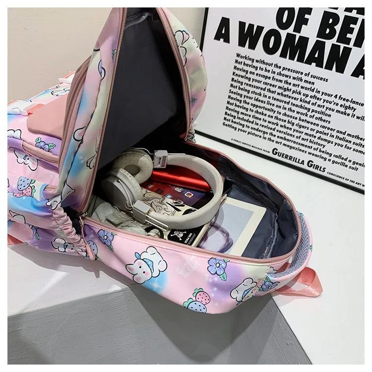 Kawaii Cartoon Cinnamoroll Student Backpack