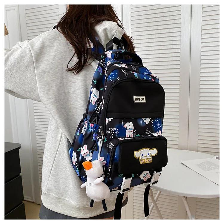 Kawaii Cartoon Cinnamoroll Student Backpack