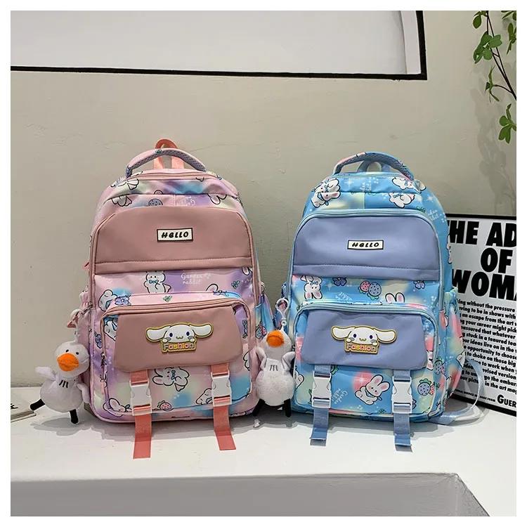 Kawaii Cartoon Cinnamoroll Student Backpack