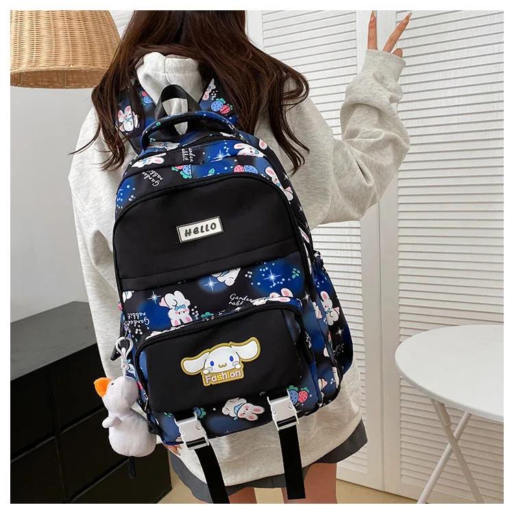 Kawaii Cartoon Cinnamoroll Student Backpack