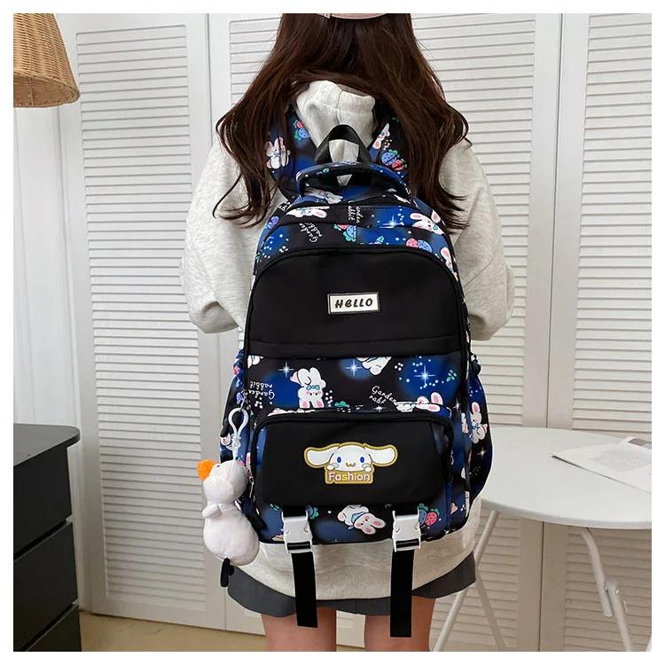 Kawaii Cartoon Cinnamoroll Student Backpack