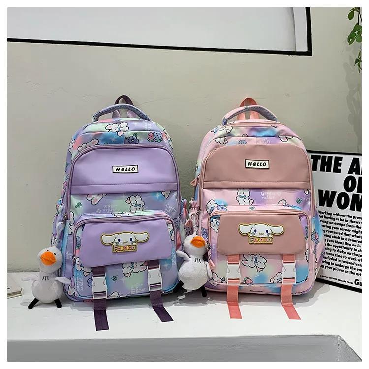 Kawaii Cartoon Cinnamoroll Student Backpack