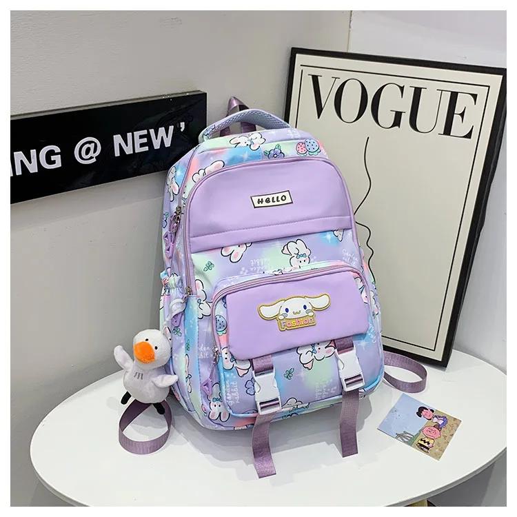 Kawaii Cartoon Cinnamoroll Student Backpack