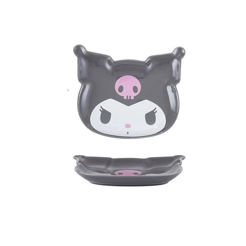 Sanrio Kawaii Kuromi Ceramic Plate