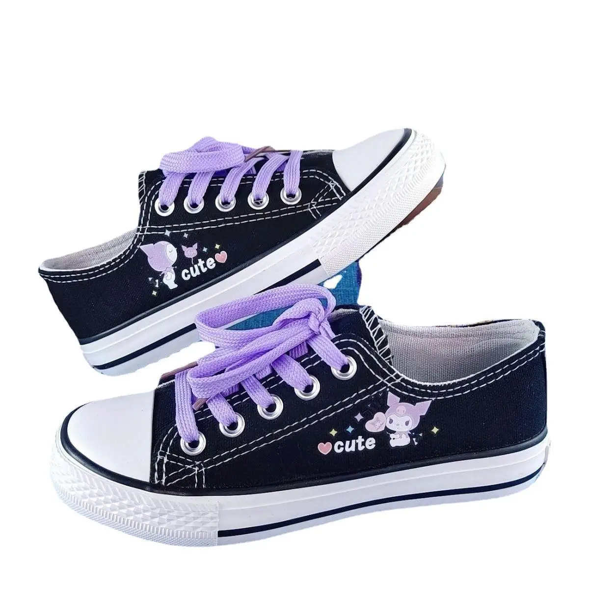 Sanrio Cartoon Kuromi Shoes Sanrio Cartoon Kuromi Shoes