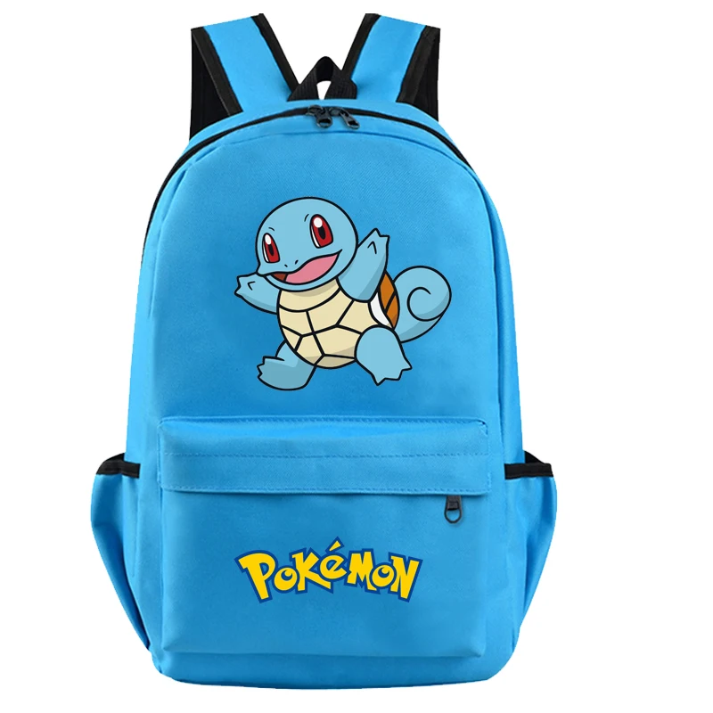 Kawaii Anime Pokémon Squirtle Waterproof School Bag