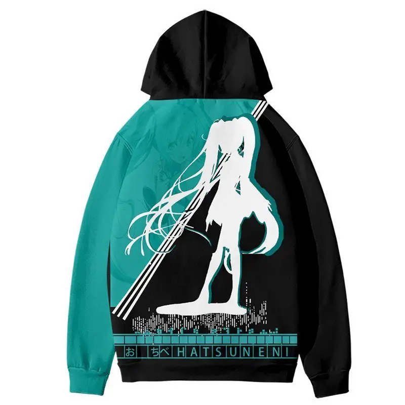 Kawaii Anime Hatsune Miku Couple Hoodie
