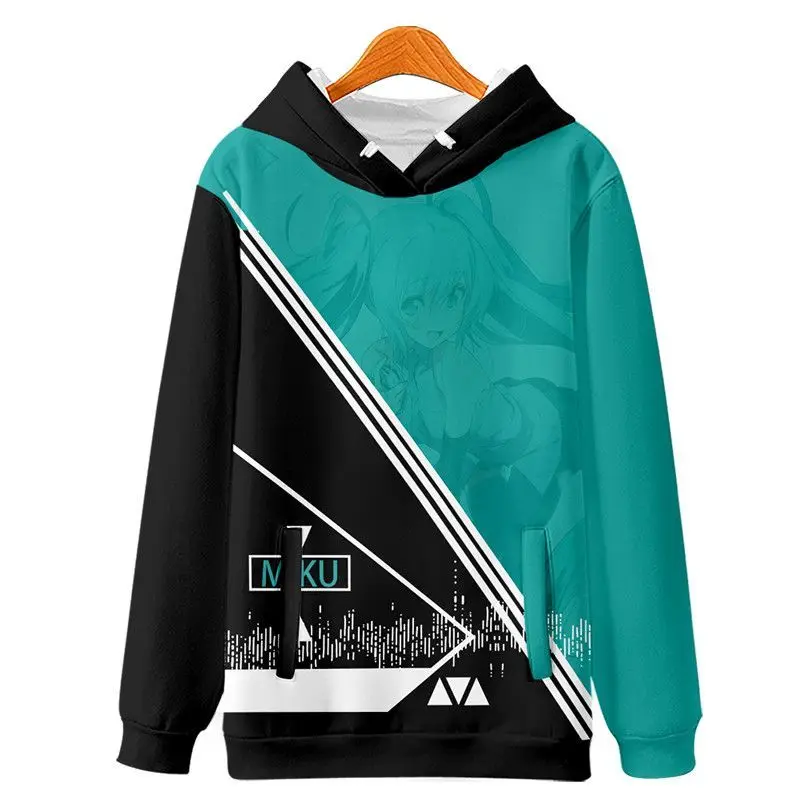 Kawaii Anime Hatsune Miku Couple Hoodie