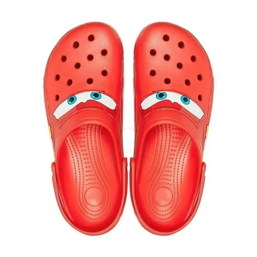 Kawaii Cartoon Lightning Mcqueen Waterproof Slipper