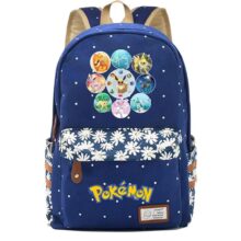 Kawaii Cartoon Pokemon Eevee Evolution PrintedBackpack Kawaii Cartoon Pokemon Eevee Evolution PrintedBackpack