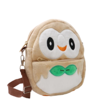 Kawaii Cartoon Pokemon Rowlet Plush Backpack Kawaii Cartoon Pokemon Rowlet Plush Backpack