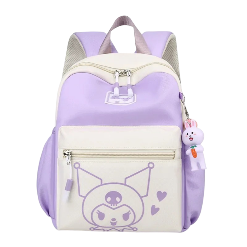 Kawaii Cartoon Kuromi School Backpack
