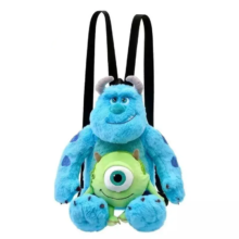 Kawaii Cartoon Sullivan And Mike Plush Backpack Kawaii Cartoon Sullivan And Mike Plush Backpack