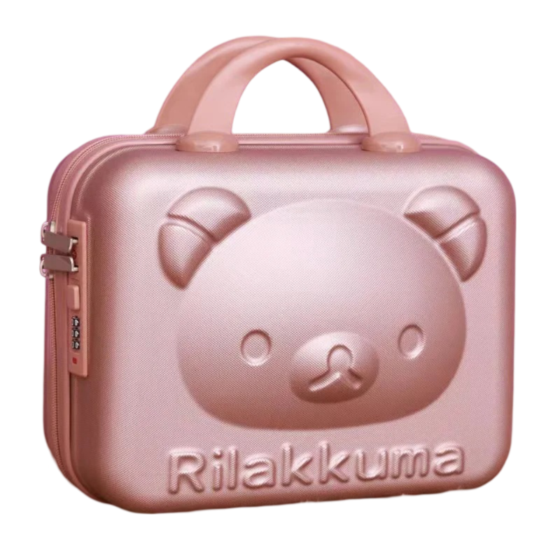 Kawaii Cartoon Rilakkuma Bear Makeup Box
