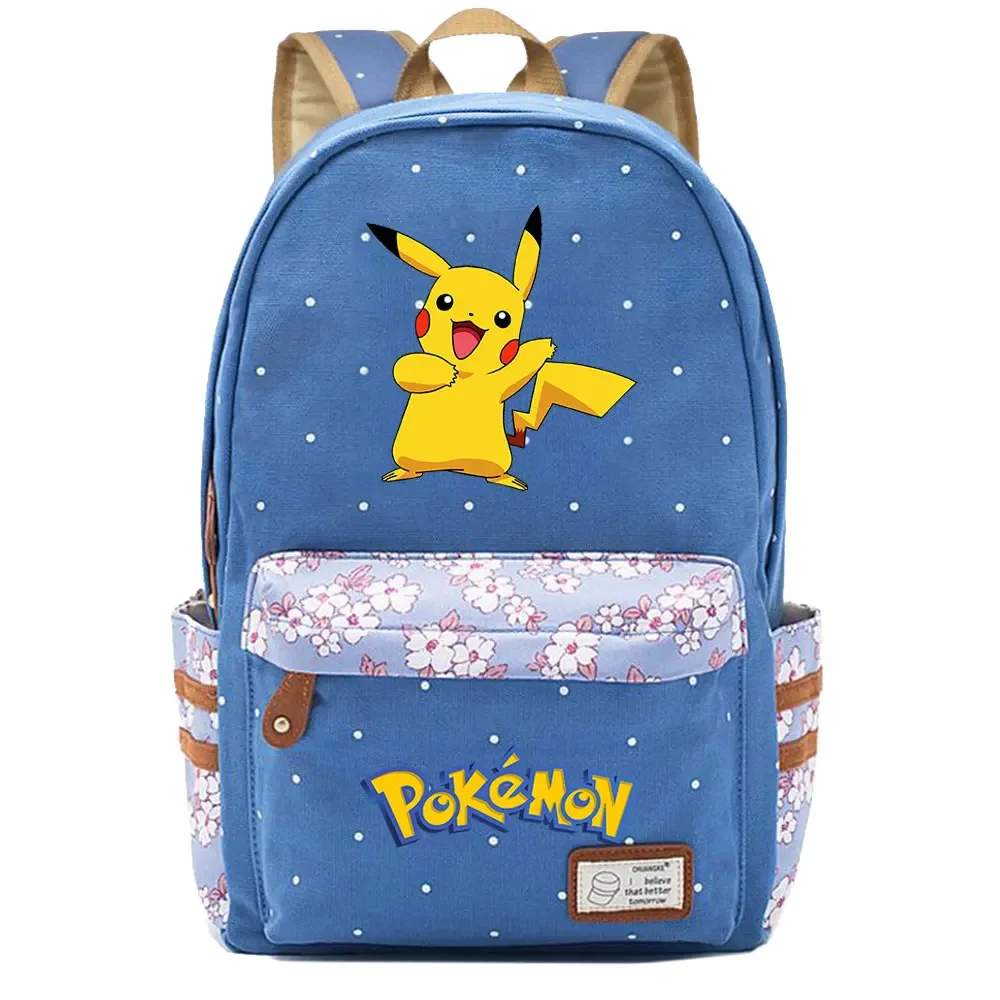 Anime Kawaii Pokémon Pikachu School Bag