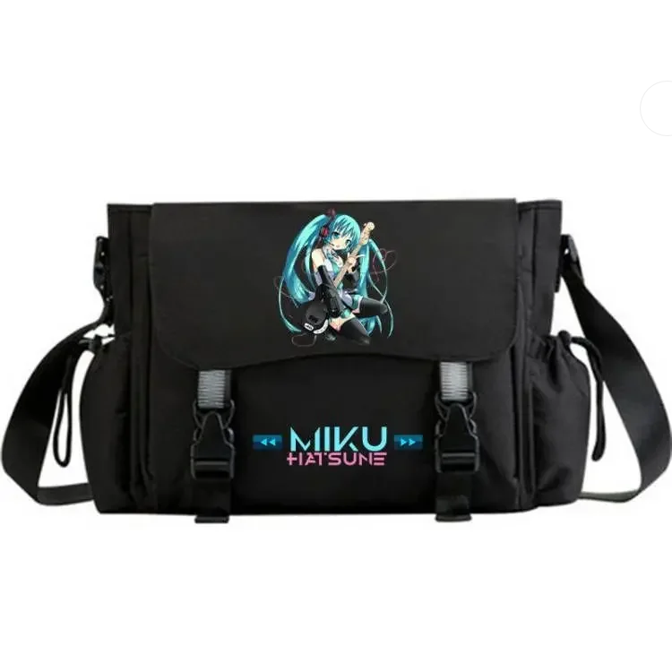 Kawaii Anime Hatsune Miku Crossbody Shoulder Bag - KawaiiMerch.com