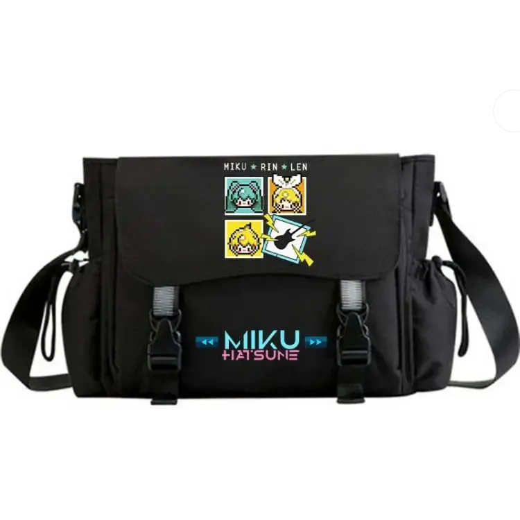 Kawaii Anime Hatsune Miku Crossbody Shoulder Bag