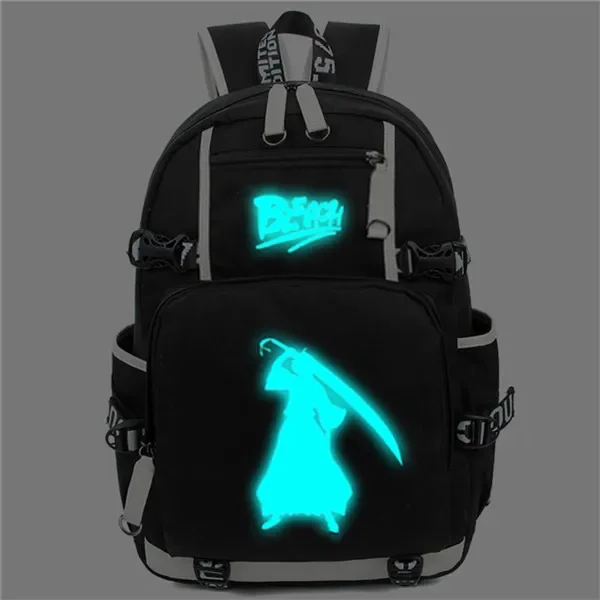 Anime Bleach Ichigo Kurosaki Kawaii School Bag